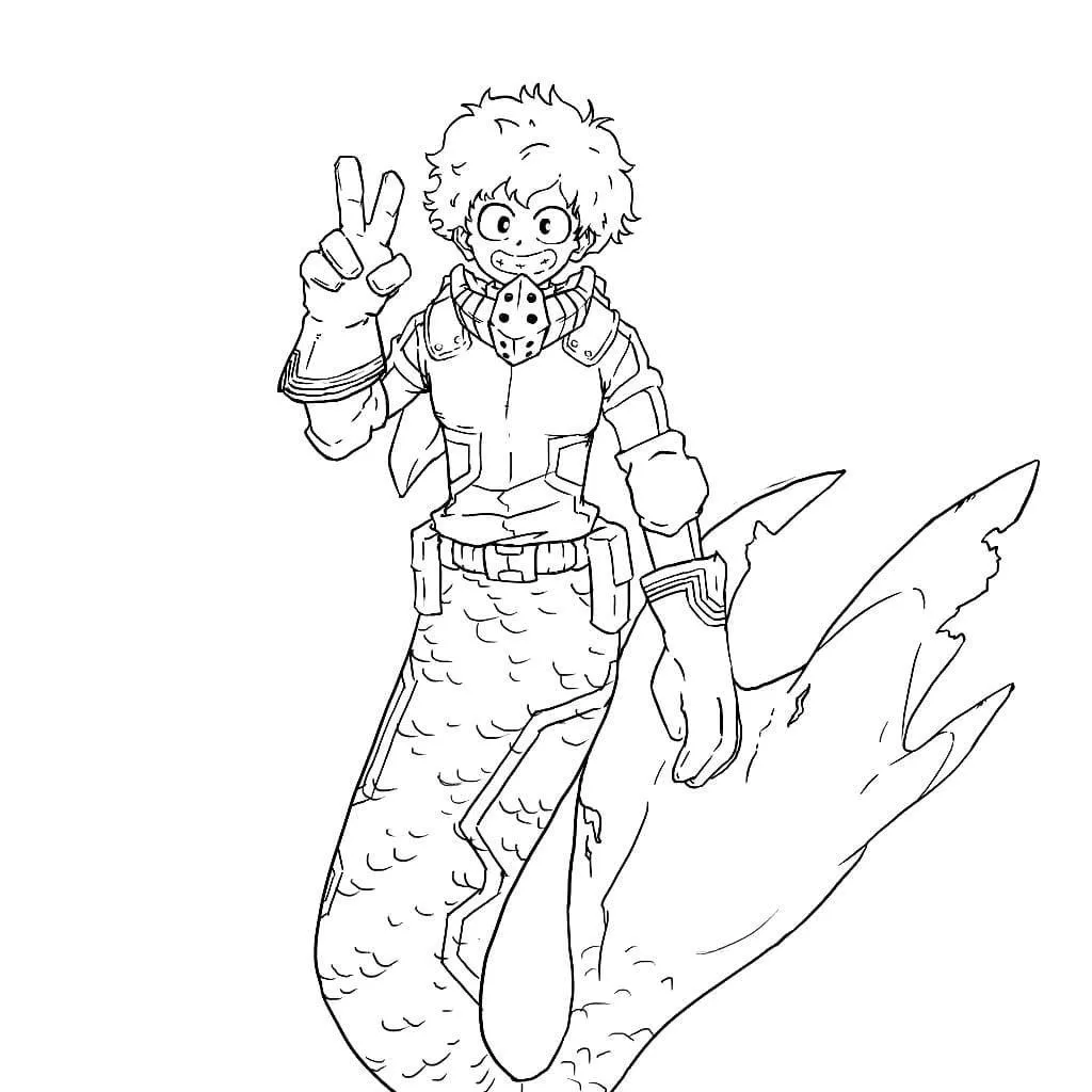Dibujos de Deku para colorear - 70 Dibujos para colorear Dibujos de Deku para colorear - 70 Dibujos para colorear