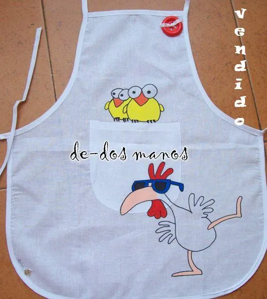 de-dos manos: delantales infantiles
