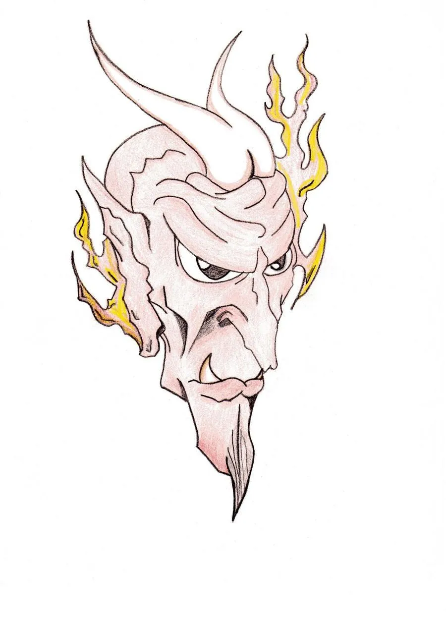 Demonio-dibujo a lapiz by CarlosRKB on DeviantArt Demonio-dibujo a lapiz by CarlosRKB on DeviantArt