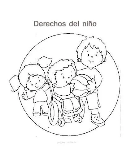 Dibujos de los derechos del niño para pintar - Manualidades Infantiles Dibujos de los derechos del niño para pintar - Manualidades Infantiles