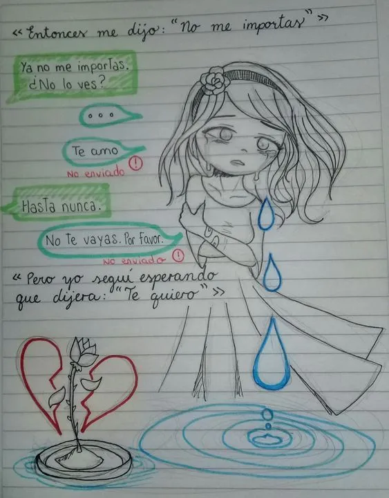 MIS DIBUJOS - Dibujo sacado de una frase + Proceso - Page 2 - Wattpad MIS DIBUJOS - Dibujo sacado de una frase + Proceso - Page 2 - Wattpad