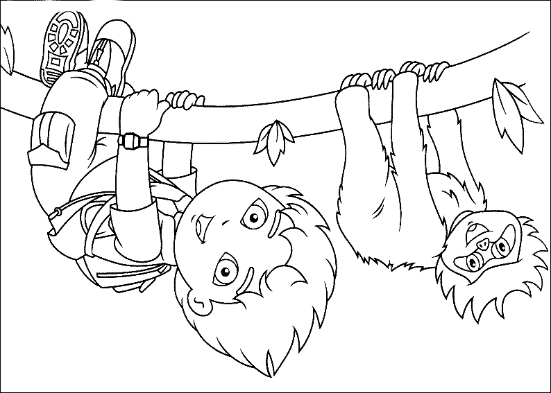 Dibujo de Diego para colorear ~ Dibujos para Colorear Infantil Dibujo de Diego para colorear ~ Dibujos para Colorear Infantil