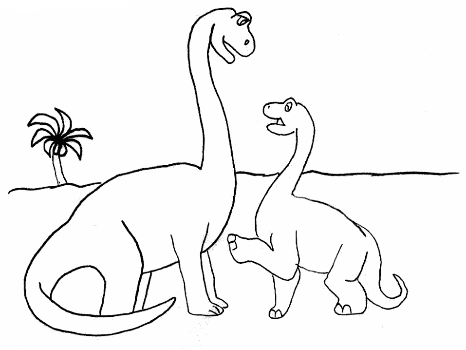 Dibujos de Dinosaurios para colorear