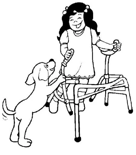 DIBUJOS DE DISCAPACIDAD PARA COLOREAR | Dibujos para colorear DIBUJOS DE DISCAPACIDAD PARA COLOREAR | Dibujos para colorear