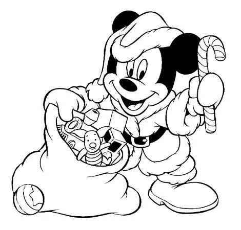 DIBUJOS DISNEY NAVIDEÑOS INFANTILES PARA NIÑOS PARA COLOREAR ...