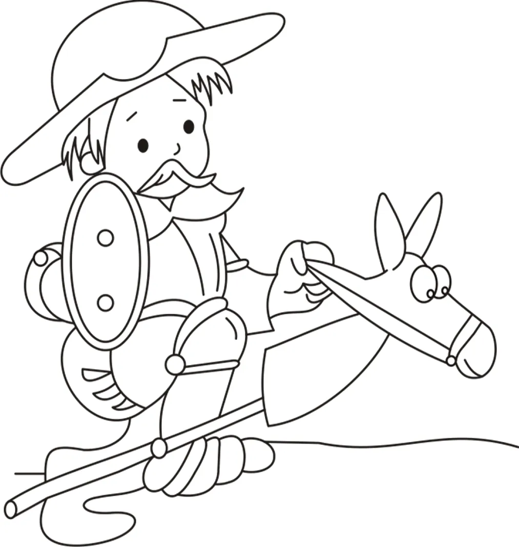 Cuentos de Don Coco: DIBUJO DE DON QUIJOTE DE LA MANCHA PARA ... Cuentos de Don Coco: DIBUJO DE DON QUIJOTE DE LA MANCHA PARA ...