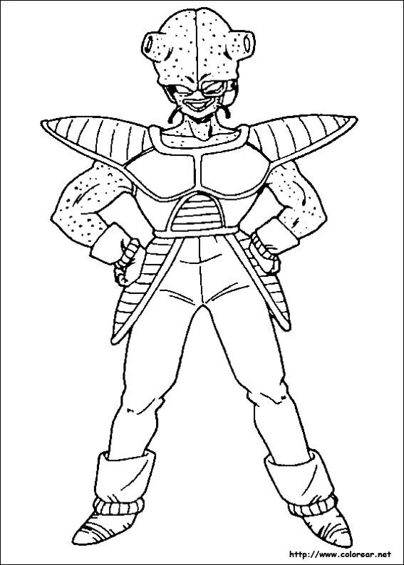 Dibujos de Dragon Ball Z para colorear en Colorear.net