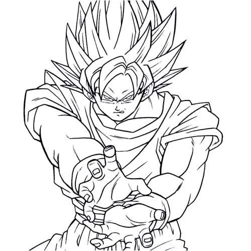Dibujos de Dragon Ball Z para imprimir y colorear | Fotos o ...