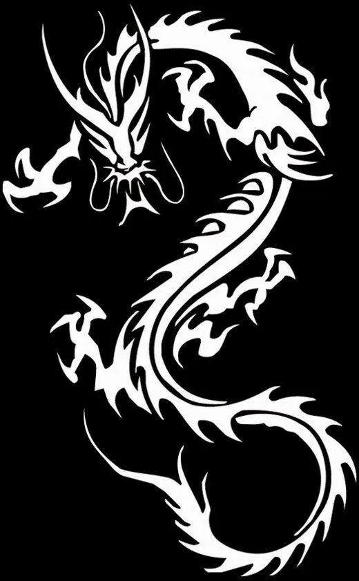 Dibujo dragon chino - Imagui