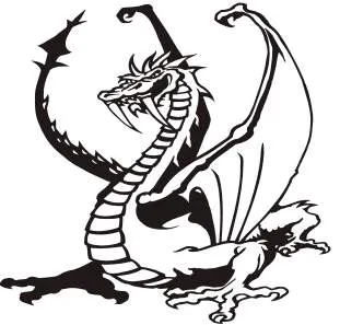 Dibujos de dragones chinos - Imagui