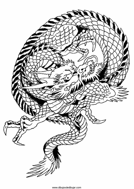 Dibujos de dragones para colorear e imprimir (2 de 3) | Dibujos de ... Dibujos de dragones para colorear e imprimir (2 de 3) | Dibujos de ...