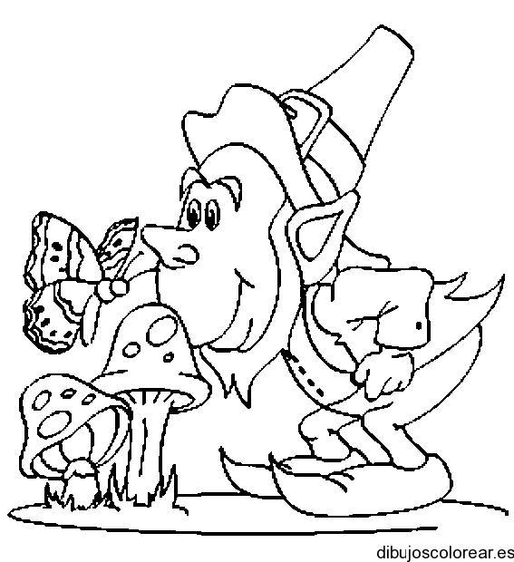 Dibujos de Duendes | Dibujos para Colorear