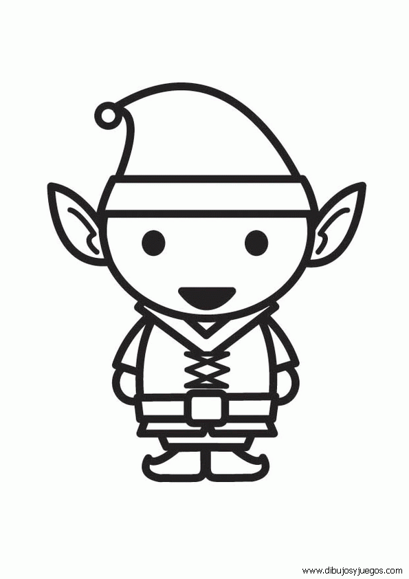 dibujos-duendes-papanoel-005 | Dibujos y juegos, para pintar y ... dibujos-duendes-papanoel-005 | Dibujos y juegos, para pintar y ...