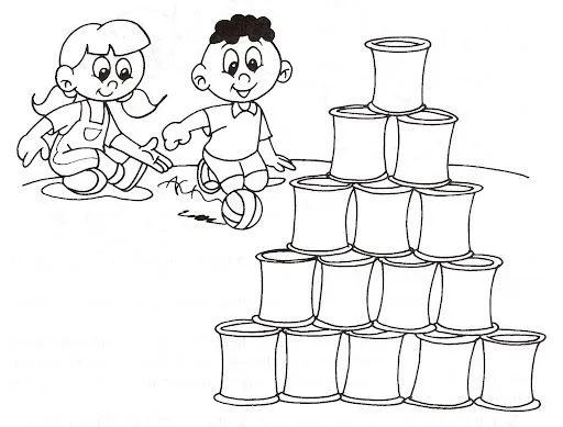 DIBUJOS DE EDUCACION FISICA PARA COLOREAR
