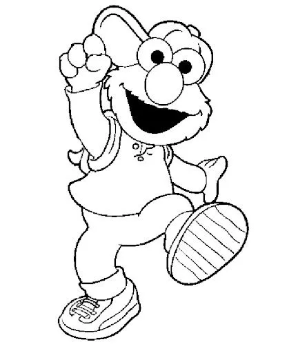 Dibujos elmo bebé para imprimir - Imagui