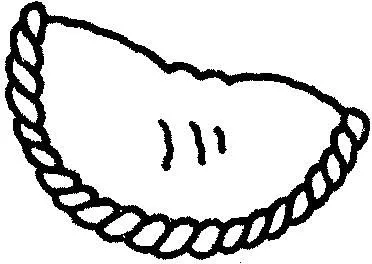 Dibujos de empanadas para colorear - Imagui