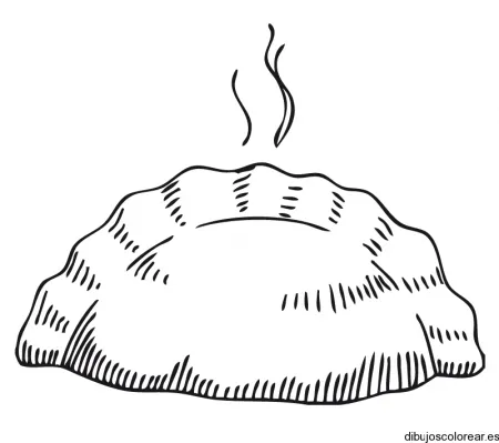 Dibujos para colorear de una empanada - Imagui Dibujos para colorear de una empanada - Imagui