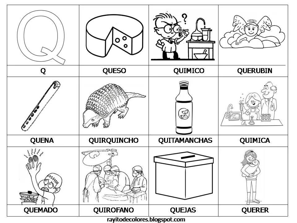 Objetos que empiecen con la letra p - Imagui