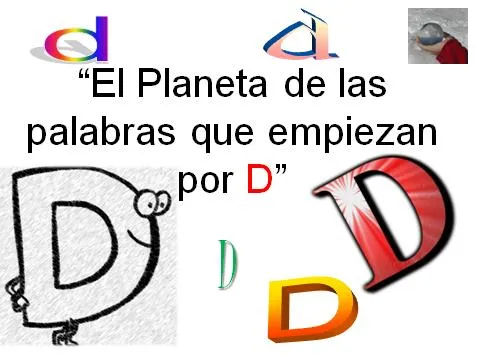 Palabras con la d - Imagui