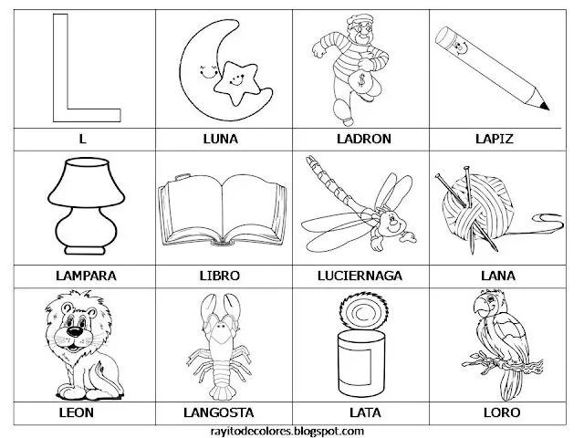 Dibujos que empiecen con la letra ll - Imagui Dibujos que empiecen con la letra ll - Imagui