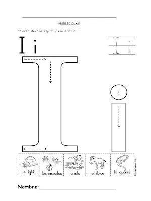 Dibujos que empiecen con la vocales para colorear - Imagui Dibujos que empiecen con la vocales para colorear - Imagui