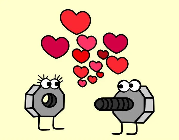 Dibujos de Enamorados para Colorear - Dibujos.net Dibujos de Enamorados para Colorear - Dibujos.net