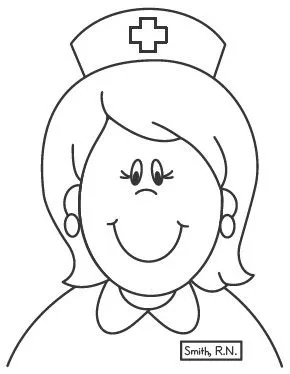 Dibujos de enfermera para colorear - Imagui Dibujos de enfermera para colorear - Imagui
