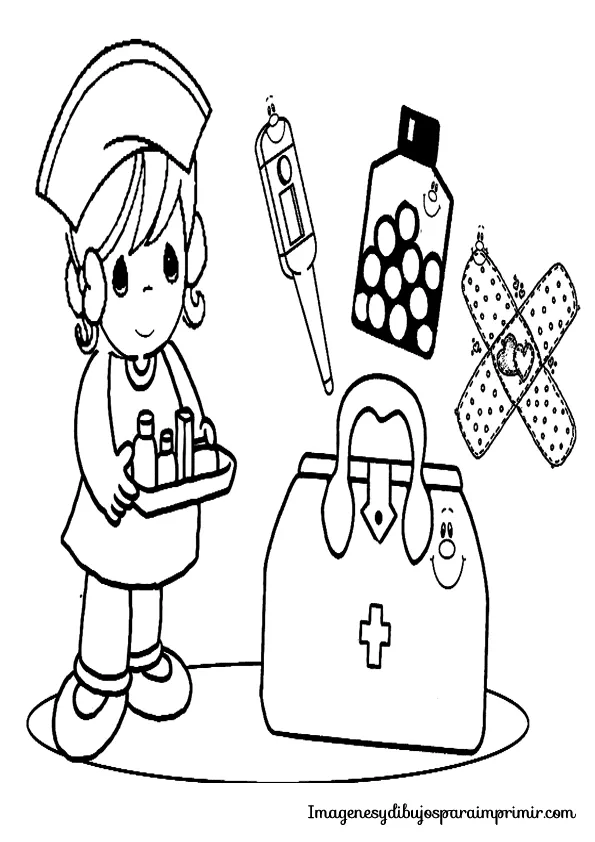 dia de enfermera para colorear para colorear dibujos y dibujos ... dia de enfermera para colorear para colorear dibujos y dibujos ...