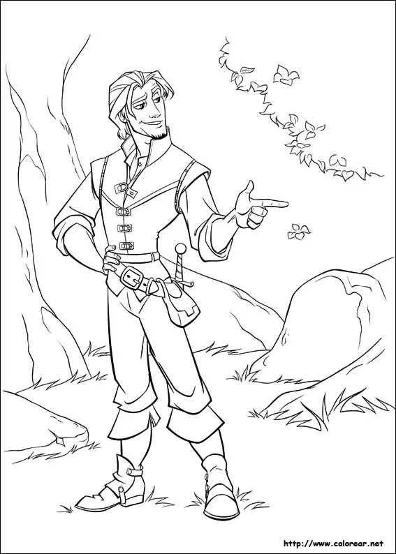 Dibujos de Enredados para colorear en Colorear.net Dibujos de Enredados para colorear en Colorear.net