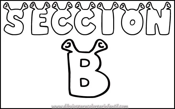 Dibujos Escolares para colorear: Caratulas de Secciones para ... Dibujos Escolares para colorear: Caratulas de Secciones para ...