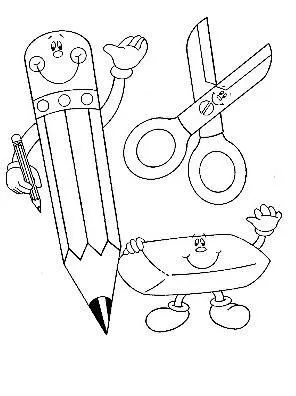 Dibujos Escolares para colorear
