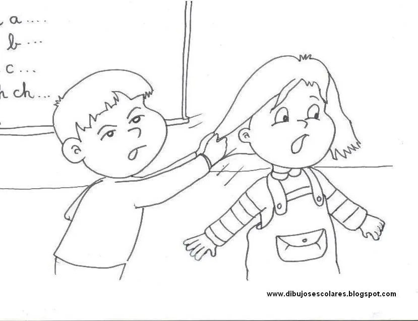 Dibujos Escolares: Convivencia Escolar