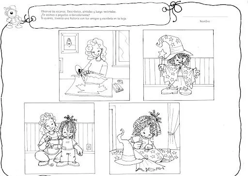 Secuencias para escribir un cuento - Imagui