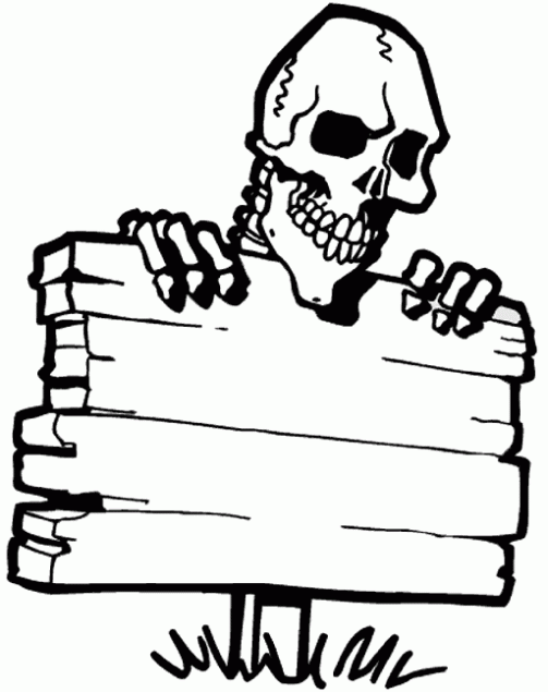 Dibujo de Esqueletos. Dibujo para colorear de Esqueletos. Dibujos ... Dibujo de Esqueletos. Dibujo para colorear de Esqueletos. Dibujos ...