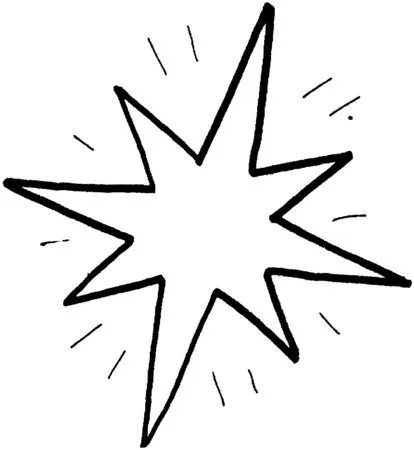 Moldes y Figuras de Sucha Foami: moldes de estrellas Moldes y Figuras de Sucha Foami: moldes de estrellas