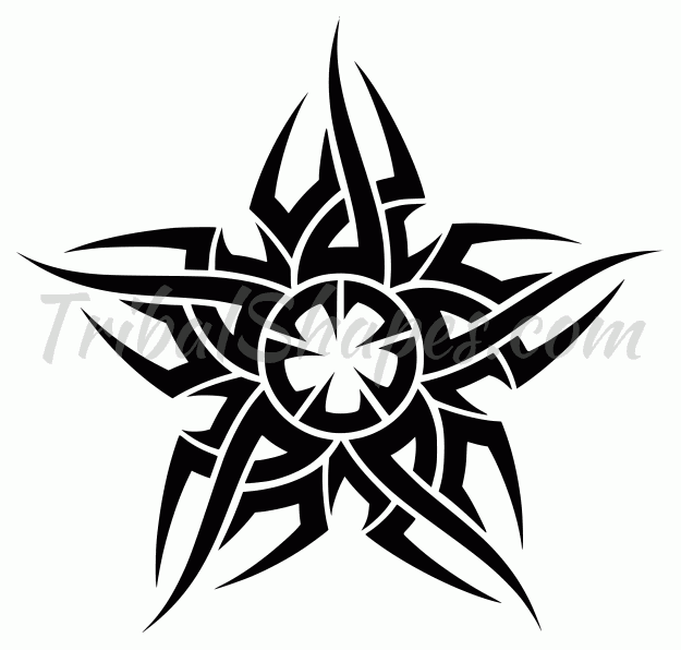 Tribal de estrellas para dibujar - Imagui