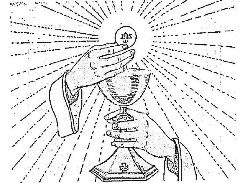 PASATIEMPOS Y CRUCIGRAMAS: Dibujos para iluminar Sagrada Eucaristía PASATIEMPOS Y CRUCIGRAMAS: Dibujos para iluminar Sagrada Eucaristía