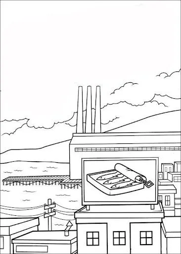 COLOREAR DIBUJOS DE FABRICAS | Dibujos para colorear COLOREAR DIBUJOS DE FABRICAS | Dibujos para colorear