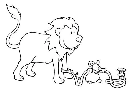 DIBUJOS DE FABULAS PARA COLOREAR