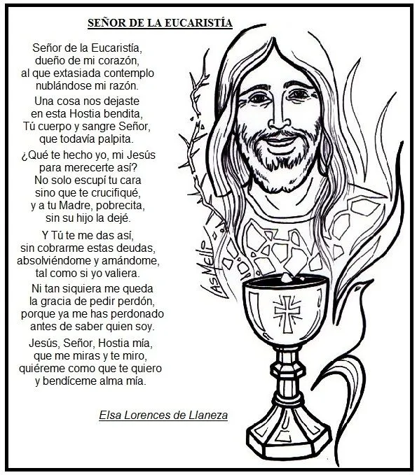 Dibujos faciles de la eucaristia - Imagui