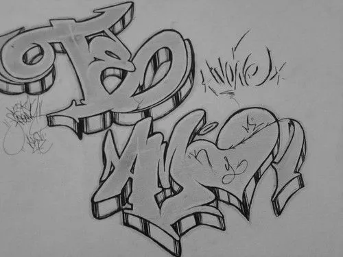 Dibujos Faciles Para Hacerle A La Mm Graffitis | Diccionario en ... Dibujos Faciles Para Hacerle A La Mm Graffitis | Diccionario en ...