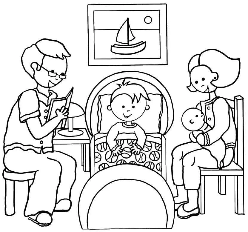 Dibujos de Familia para colorear - 100 imágenes para imprimir gratis Dibujos de Familia para colorear - 100 imágenes para imprimir gratis