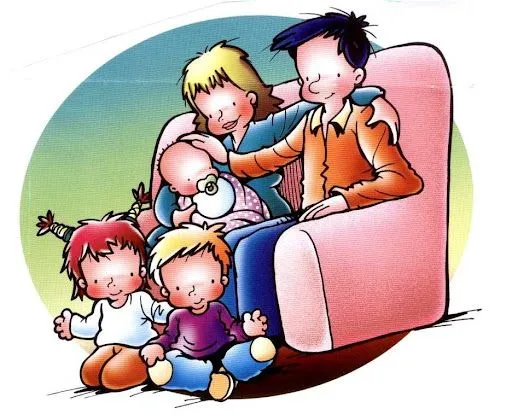 DIBUJOS SOBRE LA FAMILIA PARA IMPRIMIR