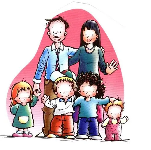 DIBUJOS SOBRE LA FAMILIA PARA IMPRIMIR