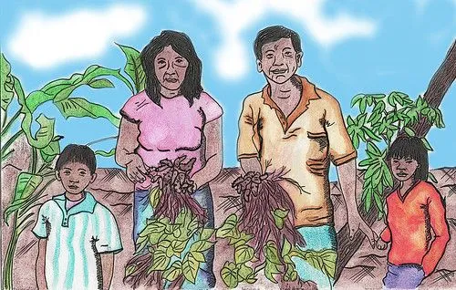 Dibujos de una familia indigena - Imagui