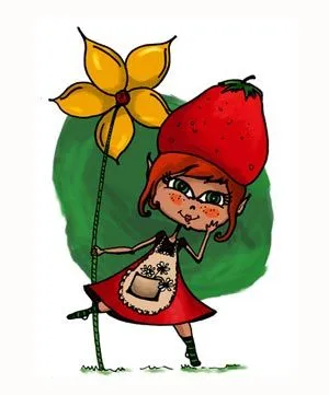 Dibujos de fantasía infantiles: duende Dibujos de fantasía infantiles: duende