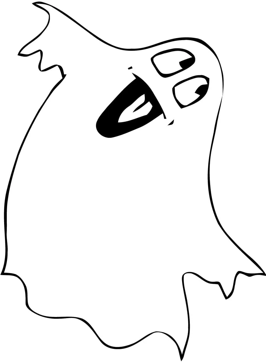 Dibujos de Fantasma para Colorear
