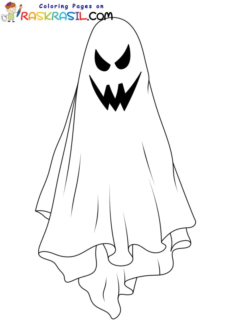 Dibujos de Fantasma para Colorear