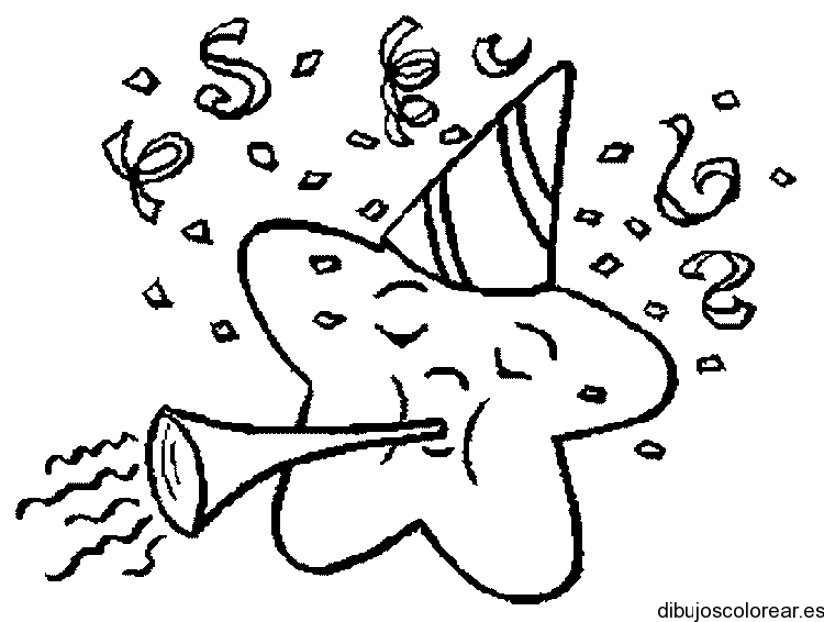 Estrellas | Dibujos para Colorear Estrellas | Dibujos para Colorear