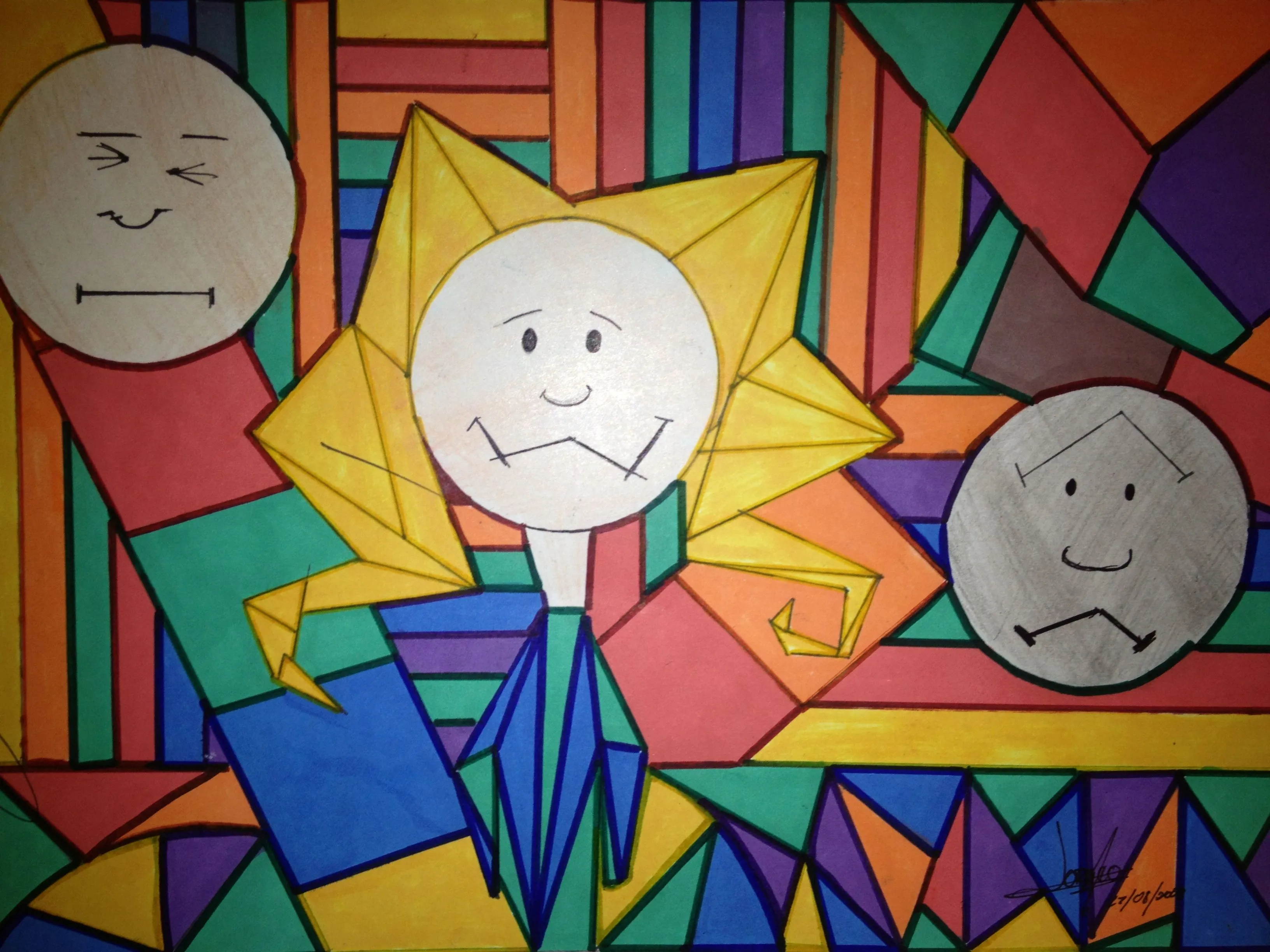 Dibujos con figuras geometricas abstractos - Imagui Dibujos con figuras geometricas abstractos - Imagui